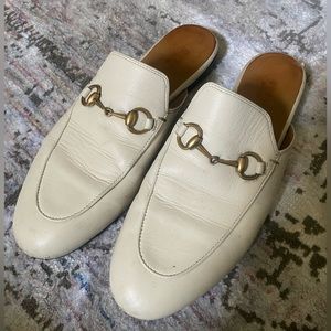 Gucci Princetown leather slippers